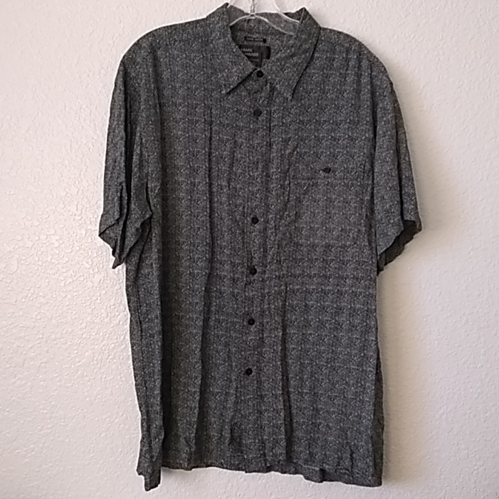 FINAL MARKDOWN Men's Marc Edwards SS Button Down Shirt (Xl)